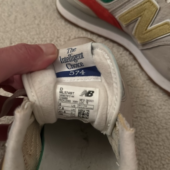 Staud x New Balance 574 in Men’s 8/Women’s 9.5 - Picture 6 of 7